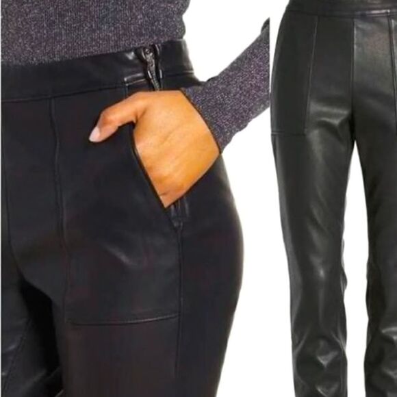 BlankNYC
Black The Bond Faux Leather Zip Pants - Picture 1 of 10
